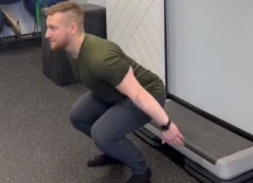 Box Jump Landing to an Explosive Jump