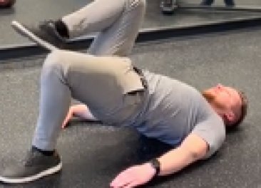 Marching Glute Bridge