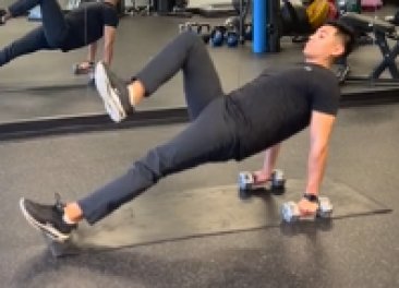 Marching Reverse Plank