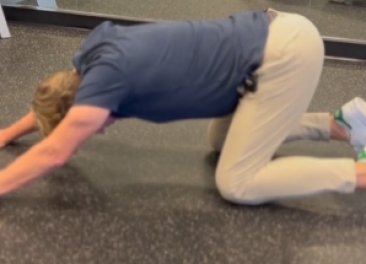 Plank to Child&#039;s Pose
