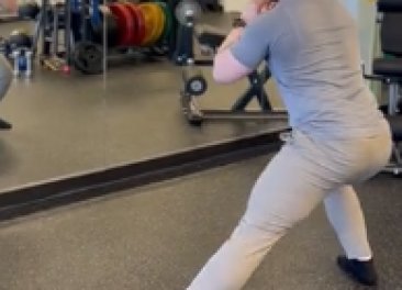 Side Squats with Pulses