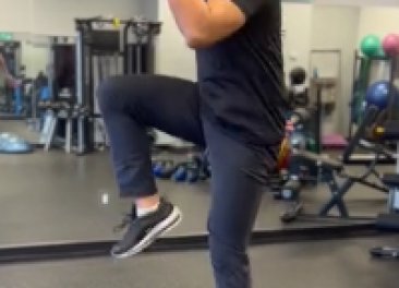 Single Leg Pogo Stick Jump