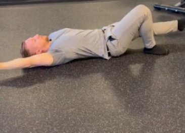 Weighted Glute Bridge w/ Dead Bug Regression