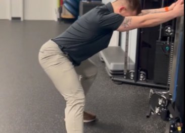 Supported Side Lunging